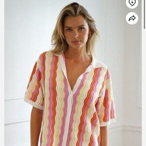 Sold Out YLLW Felix Knit Dress / Sorbet - Size S/M